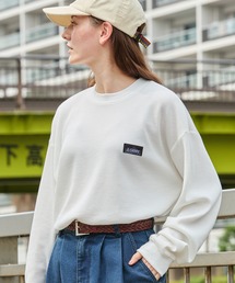 <抗菌防臭>GERRY / ジェリー 別注 ワッフル クルーネック ワイドシルエット 長袖Tシャツ【THE CRAFT CREW PRODUCTS】
