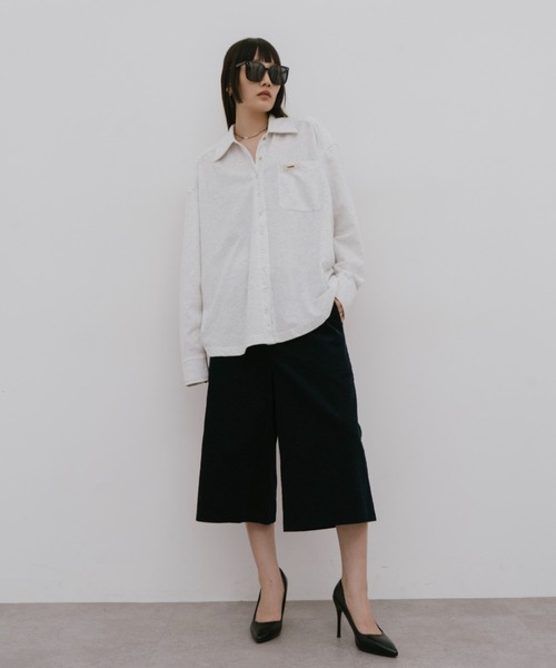 HANNE(アン)の「ローライズコーデュロイバミューダパンツ(その他パンツ・レディース・ネイビー/ベージュ・S/M)」の12枚目の写真
