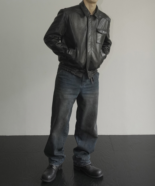 SIIIIDO(シド)の「BROCK DENIM JEANS(DIRTY WASHED)(デニムパンツ・メンズ・その他・1/3/2)」の4枚目の写真