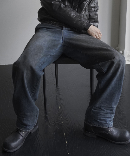 SIIIIDO(シド)の「BROCK DENIM JEANS(DIRTY WASHED)(デニムパンツ・メンズ・その他・1/3/2)」の5枚目の写真