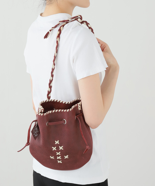 JOURNAL STANDARD(ジャーナルスタンダード)の「【MYKA / マイカ】 Leather Pouch(クラッチバッグ・レディース・ブラウン・FREE)」の7枚目の写真