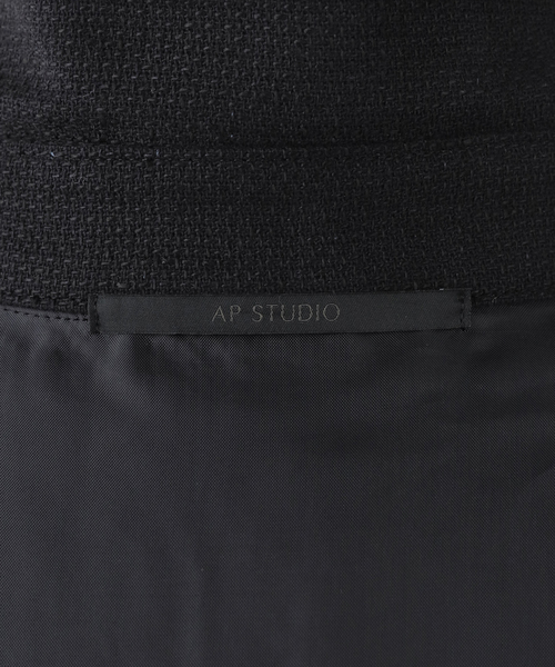 AP STUDIO(エーピーストゥディオ)の「ラフツイードジャケット(その他アウター・レディース・ブラック・FREE)」の20枚目の写真