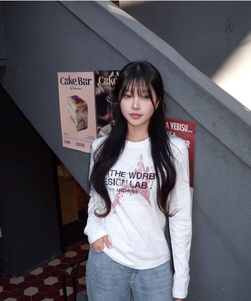 MIM the wardrobe(ミームザワードローブ)の「スタアーカイブロングスリーブ_ホワイト(Tシャツ/カットソー・レディース・その他・SMALL/LARGE)」の8枚目の写真