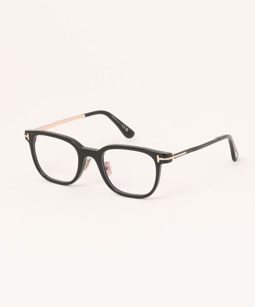 TOM FORD(トム フォード)の「【TOM FORD/トムフォード】スクエア メガネ TF6022-D-B 001 52 PCメガネ ブルーライトカット(メガネ・メンズ・ブラック・FREE)」の1枚目の写真