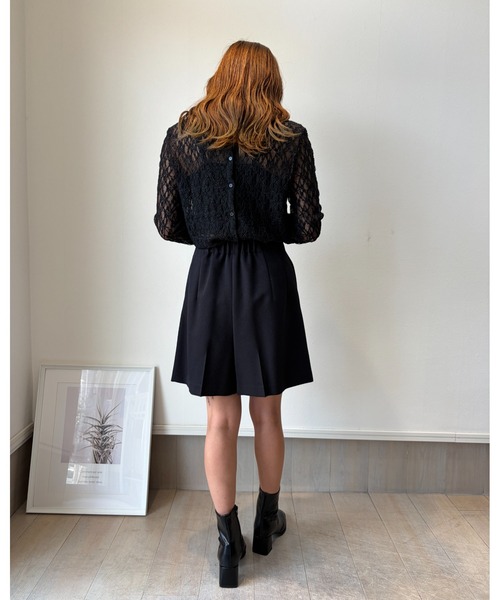 SETiA(セチア)の「イージーショートパンツ(スラックス・レディース・チャコールグレー/ブラック/ライトベージュ・SMALL/MEDIUM)」の8枚目の写真
