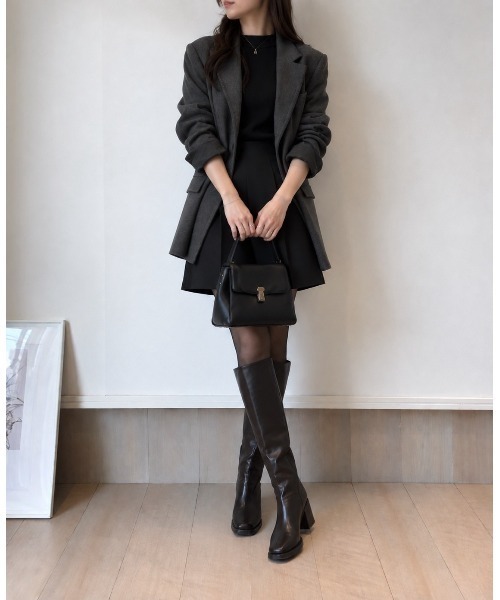 SETiA(セチア)の「イージーショートパンツ(スラックス・レディース・チャコールグレー/ブラック/ライトベージュ・SMALL/MEDIUM)」の18枚目の写真