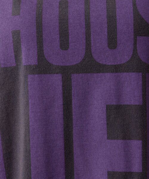 Whim Gazette（ウィムガゼット）の「【KATHARINE HAMNETT】スローガンフットボールTシャツ（Tシャツ/カットソー・レディース・パープル/ピンクベージュ・FREE）」の11枚目の写真