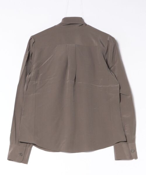 ALLSAINTS（オールセインツ）の「IRIS SHIRT | IRIS シャツ（シャツ/ブラウス・レディース・グリーン系その他・6/4/10/8）」の2枚目の写真
