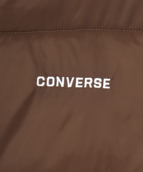 CONVERSE(コンバース)の「CONVERSE/コンバース Lightweight Puffer Jacket/軽量 撥水 吸湿発熱 オーバーサイズ 中綿 パファージャケット/エコダウンジャケット/レディース メンズ(ダウンジャケット/コート・メンズ・ブラウン/ブラック/グレイッシュブルー/セージグリーン・M/L/LL)」の14枚目の写真