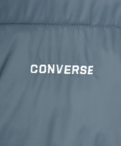 CONVERSE(コンバース)の「CONVERSE/コンバース Lightweight Puffer Jacket/軽量 撥水 吸湿発熱 オーバーサイズ 中綿 パファージャケット/エコダウンジャケット/レディース メンズ(ダウンジャケット/コート・メンズ・ブラウン/ブラック/グレイッシュブルー/セージグリーン・M/L/LL)」の16枚目の写真