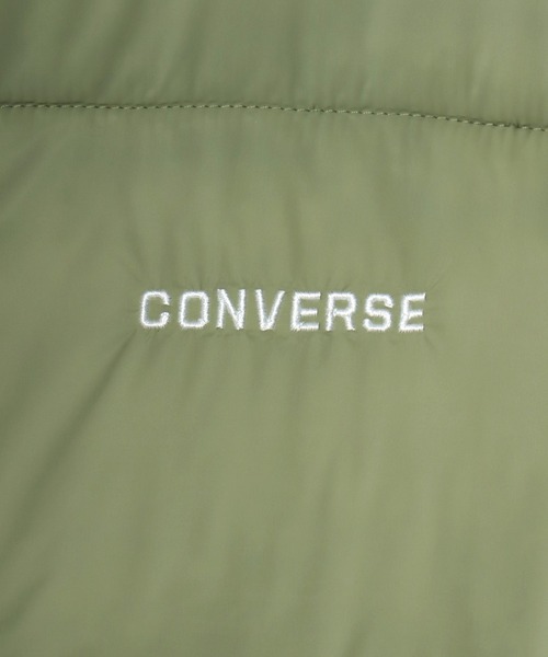 CONVERSE(コンバース)の「CONVERSE/コンバース Lightweight Puffer Jacket/軽量 撥水 吸湿発熱 オーバーサイズ 中綿 パファージャケット/エコダウンジャケット/レディース メンズ(ダウンジャケット/コート・メンズ・ブラウン/ブラック/グレイッシュブルー/セージグリーン・M/L/LL)」の10枚目の写真
