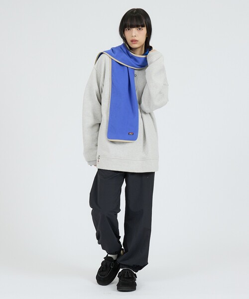 NANGA(ナンガ)の「【NANGA / ナンガ】フリースマフラー / AIR WARM FLEECE MUFFLER / N2630-3E078A(マフラー・メンズ・ブルー/ブラック・フリー)」の18枚目の写真