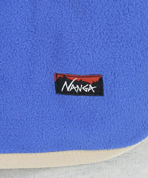 NANGA(ナンガ)の「【NANGA / ナンガ】フリースマフラー / AIR WARM FLEECE MUFFLER / N2630-3E078A(マフラー・メンズ・ブルー/ブラック・フリー)」の12枚目の写真