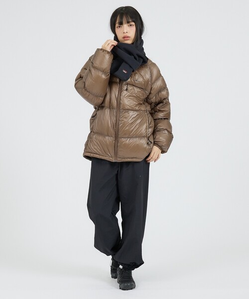 NANGA(ナンガ)の「【NANGA / ナンガ】フリースマフラー / AIR WARM FLEECE MUFFLER / N2630-3E078A(マフラー・メンズ・ブルー/ブラック・フリー)」の9枚目の写真