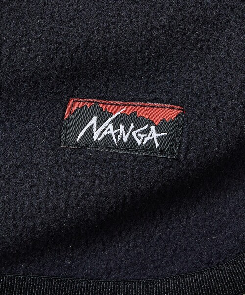 NANGA(ナンガ)の「【NANGA / ナンガ】フリースマフラー / AIR WARM FLEECE MUFFLER / N2630-3E078A(マフラー・メンズ・ブルー/ブラック・フリー)」の3枚目の写真