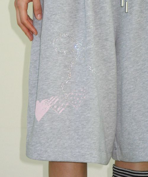 RONRON(ロンロン)の「BETTY BOOP DREAMY RIBBON SWEAT BERMUDA PANTS GREY(その他パンツ・レディース・その他・FREE)」の2枚目の写真