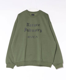 RVCA メンズ NATURE INDUSTRY CR トレーナー 【2026年秋冬モデル】