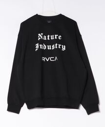 RVCA メンズ NATURE INDUSTRY CR トレーナー 【2026年秋冬モデル】