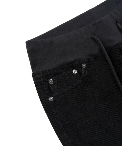 PEPLEE(ペプリー)の「バンディングコーデュロイ ブーツカットパンツ(ブラック)(その他パンツ・レディース・その他・SMALL/MEDIUM)」の5枚目の写真