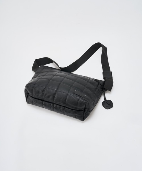 ADAM PATEK(アダムパテック)の「【ADAMPATEK/アダムパテック】 w/r leather quilting medium shoulder bag キルティングショルダーバッグ(ショルダーバッグ・レディース・ブラック・FREE)」の10枚目の写真