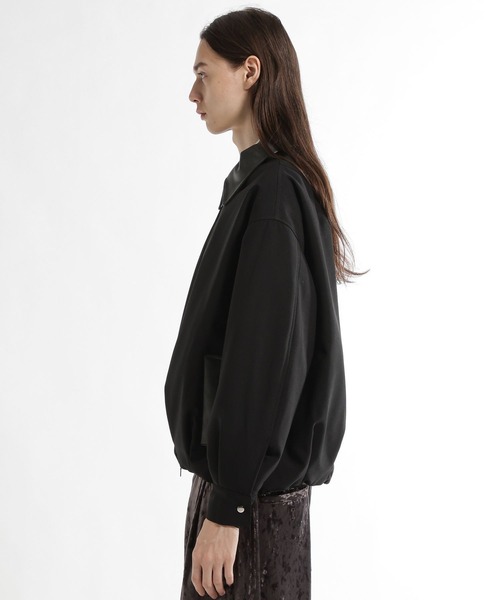 HARE(ハレ)の「【合成皮革】エリレザーコクーンブルゾン(HARE)(ブルゾン・メンズ・グレー系その他/ブラック/ベージュ系その他・FREE)」の13枚目の写真