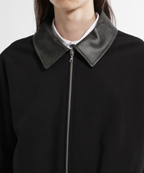 HARE(ハレ)の「【合成皮革】エリレザーコクーンブルゾン(HARE)(ブルゾン・メンズ・グレー系その他/ブラック/ベージュ系その他・FREE)」の15枚目の写真