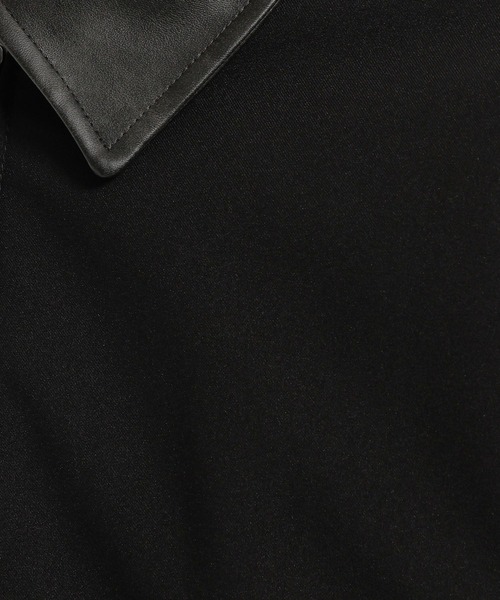 HARE(ハレ)の「【合成皮革】エリレザーコクーンブルゾン(HARE)(ブルゾン・メンズ・グレー系その他/ブラック/ベージュ系その他・FREE)」の9枚目の写真