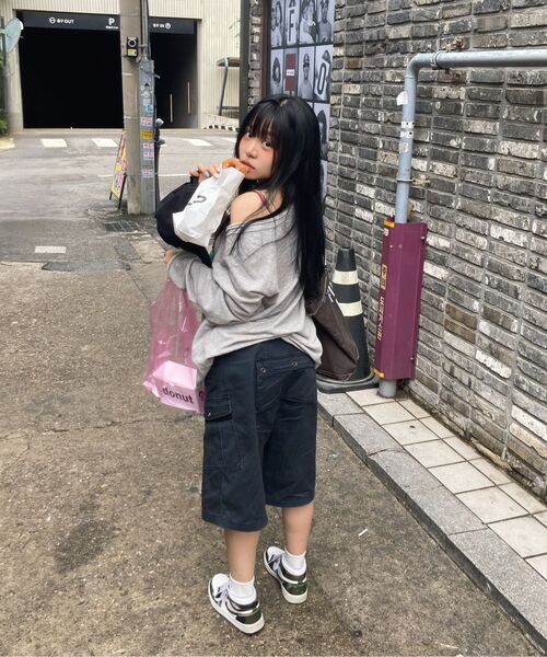 CHOWOO（チョウ）の「モンキーポケットカーゴショーツ（ウォッシュドカーキ）（その他パンツ・メンズ・その他・34/32/30）」の4枚目の写真