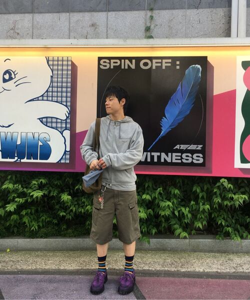 CHOWOO（チョウ）の「モンキーポケットカーゴショーツ（ウォッシュドカーキ）（その他パンツ・メンズ・その他・34/32/30）」の5枚目の写真