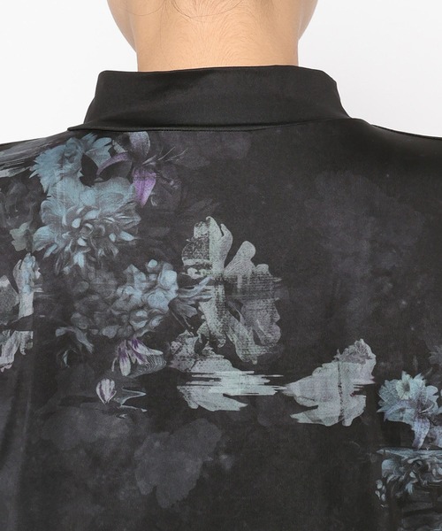 HARE(ハレ)の「FlowerSkewカットソー(HARE)(Tシャツ/カットソー・レディース・ブラウン/ブラック・FREE)」の8枚目の写真