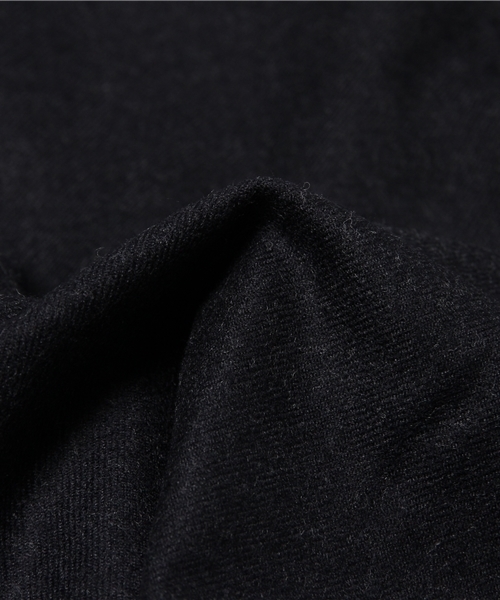 WRAPINKNOT（ラッピンノット）の「SUPER100's ウール ワイド パンツ（スラックス・メンズ・ブラック/ネイビー/グレー・2/3）」の12枚目の写真