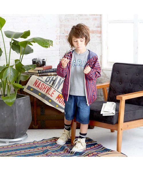 apres les cours（アプレレクール）の「PARIS長袖Ｔシャツ（Tシャツ/カットソー・キッズ・キナリ/グレー・140/100/120/110/130/80/90）」の4枚目の写真