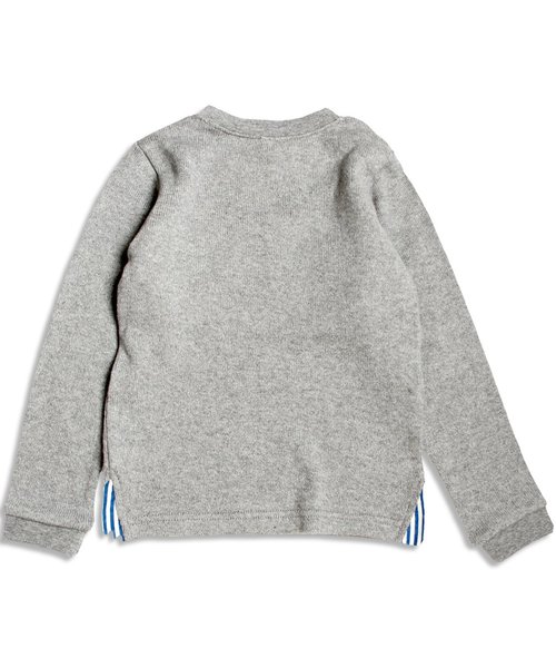 apres les cours（アプレレクール）の「PARIS長袖Ｔシャツ（Tシャツ/カットソー・キッズ・キナリ/グレー・140/100/120/110/130/80/90）」の11枚目の写真