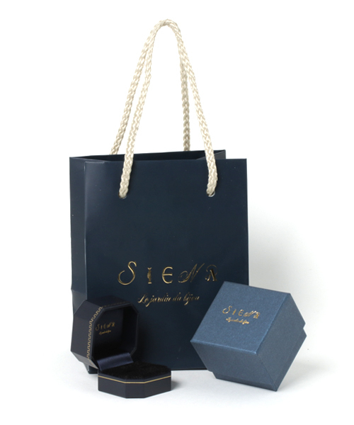 SIENA（シエナ）の「【廃番】eclat・ホワイトトパーズリング（リング