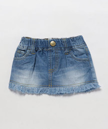 RODEO CROWNS WIDE BOWL | フリンジ デニム スカート(デニムスカート)
