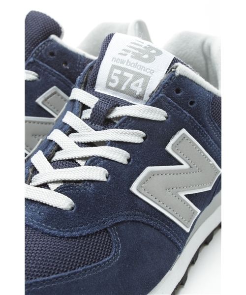 coen（コーエン）の「NEW BALANCE ML574（スニーカー・メンズ・ネイビー・SMALL/MEDIUM/LARGE）」の7枚目の写真