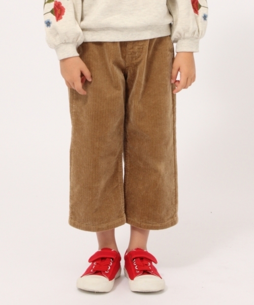 GLOBAL WORK（グローバルワーク）の「【キッズ】コーデュロイワイドパンツ/765111（その他パンツ・キッズ・ベージュ/ワインレッド/ネイビー・SMALL/MEDIUM/LARGE/X-LARGE/XX-LARGE）」の12枚目の写真