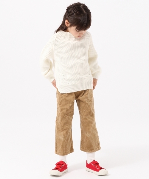 GLOBAL WORK（グローバルワーク）の「【キッズ】コーデュロイワイドパンツ/765111（その他パンツ・キッズ・ベージュ/ワインレッド/ネイビー・SMALL/MEDIUM/LARGE/X-LARGE/XX-LARGE）」の14枚目の写真