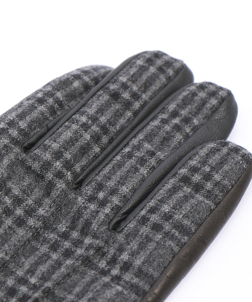 alfredoBANNISTER（アルフレッドバニスター）の「【Canonico】コンビネーショングローブ（手袋・メンズ・グレー/ネイビー/ブラウン・FREE）」の6枚目の写真