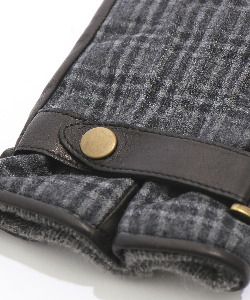 alfredoBANNISTER（アルフレッドバニスター）の「【Canonico】コンビネーショングローブ（手袋・メンズ・グレー/ネイビー/ブラウン・FREE）」の9枚目の写真