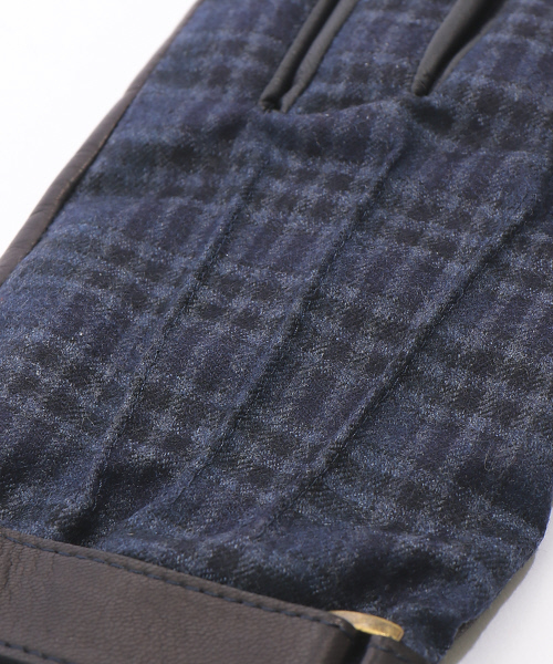 alfredoBANNISTER（アルフレッドバニスター）の「【Canonico】コンビネーショングローブ（手袋・メンズ・グレー/ネイビー/ブラウン・FREE）」の14枚目の写真