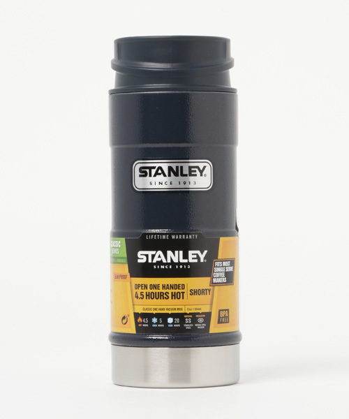STANLEY(スタンレー)の「STANLEY 真空ワンハンドマグ 0.35L(グラス/マグカップ/タンブラー・ネイビー/グリーン・ONE SIZE)」の8枚目の写真