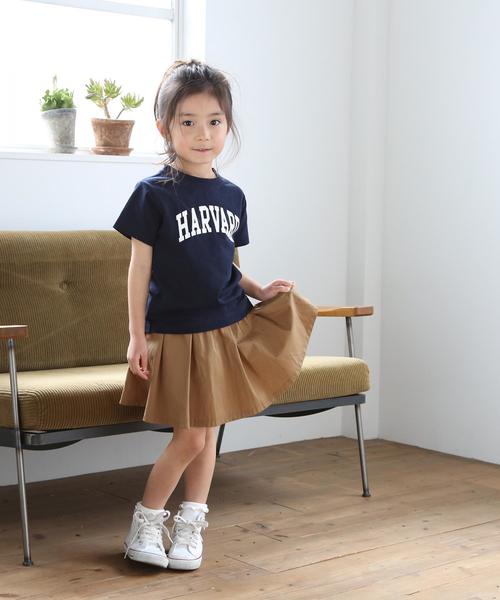 coen（コーエン）の「【coen キッズ / ジュニア】フレアスカート/スカパン/キュロットスカート/スカッツ(100～150cm)（スカート・キッズ・ストライプ/ベージュ・110/130/140/100/120/150）」の6枚目の写真