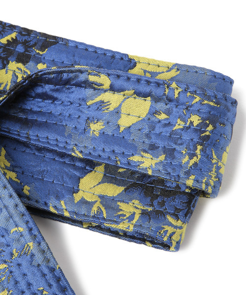 laboratory work(ラボラトリーワーク)の「ジャガードサッシュベルト(ベルト・レディース・ネイビー/ライトブルー・MEDIUM)」の12枚目の写真