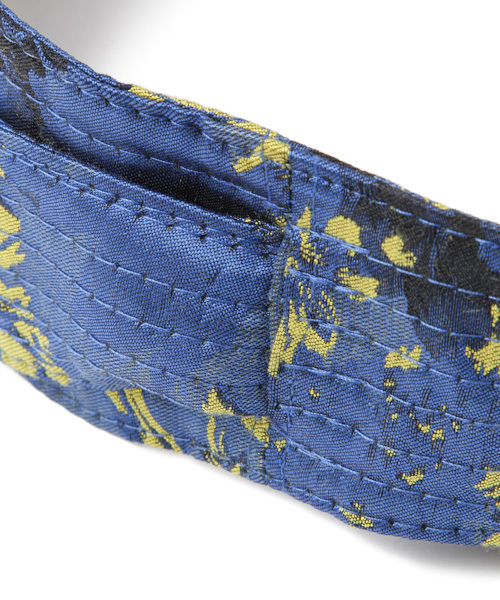 laboratory work(ラボラトリーワーク)の「ジャガードサッシュベルト(ベルト・レディース・ネイビー/ライトブルー・MEDIUM)」の9枚目の写真