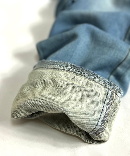 BEATJIVE(ビートジャイブ)の「ストレッチ スウェットデニム ジョガーパンツ イージーパンツ テーパード メンズ ヴィンテージ加工(デニムパンツ・メンズ・ブルー/ネイビー/インディゴブルー/ブラック/グレー・3/2/1)」の13枚目の写真