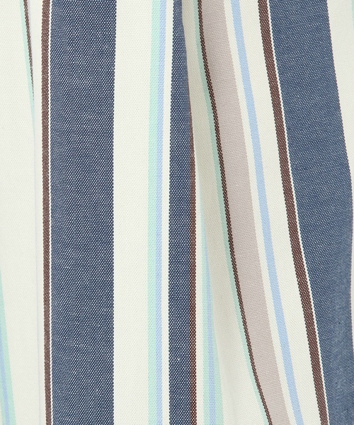 laboratory work（ラボラトリーワーク）の「ストライプタックワイドパンツ（その他パンツ・レディース・ブルー/オレンジ・MEDIUM）」の14枚目の写真