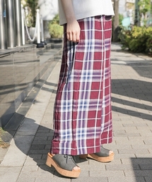 niko and... | チェックワイドパンツ【niko and...】(その他パンツ)