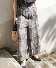niko and... | チェックワイドパンツ【niko and...】(その他パンツ)