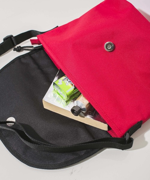 STUDIOUS SELECT（ステュディオスセレクト）の「【SPRUCE】メッシュフラップショルダー　181041（ボディバッグ/ウエストポーチ・レディース・ブラック/カーキ/ライトグレー/レッド・FREE）」の9枚目の写真